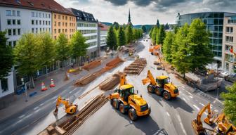 Fortführung von Straßenbau- und Siemens-Projekten in Erlangen trotz Finanzkrise