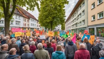 Protest in Erlangen: Anwohner kämpfen gegen neues Parkverbot auf Gehwegen seit Jahresanfang